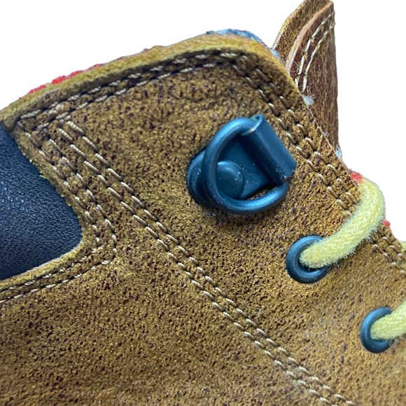 Woolrich Leather Lace-up Hiking Boot Vibram soles women’s - Picture 9 of 15